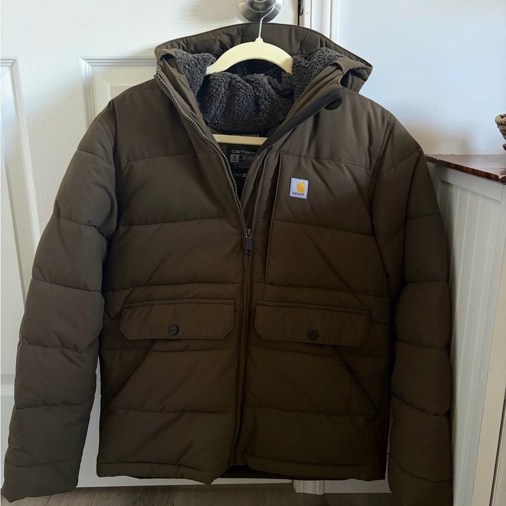 NEW Carhartt Women's Montana Relaxed Fit Insulated Jacket - Color: Tarmac - Picture 2 of 5